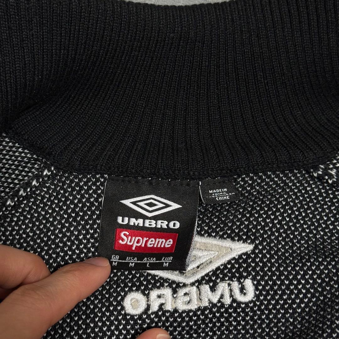 ジャケット・アウター Supreme Umbro Zip Knit