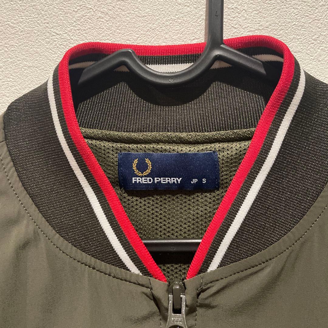 FRED PERRY オリーブ ジャケット