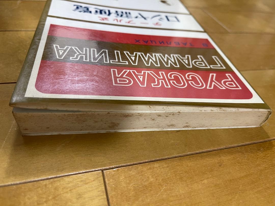 テーブル式 ロシヤ語便覧　ロシア語参考書
