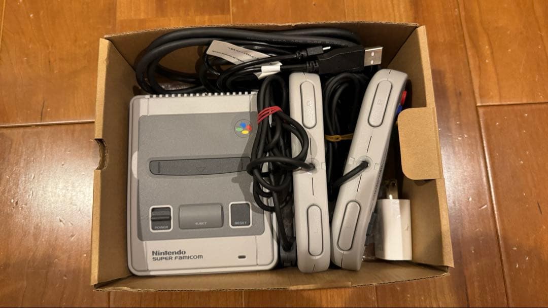 ニンテンドークラシックミニ スーパーファミコン 箱あり