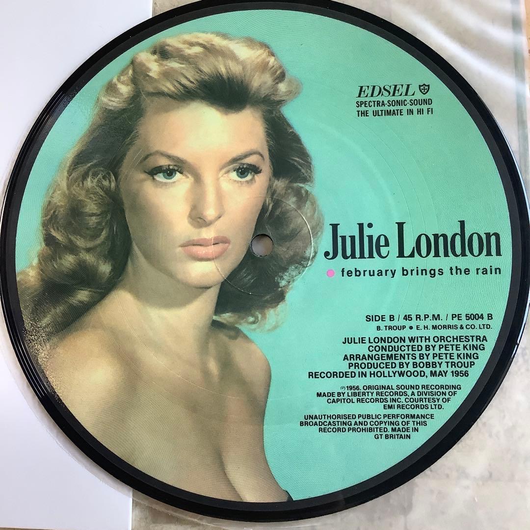 レア新品! 1983年発売 UK盤 ピクチャーレコード ジュリーロンドン