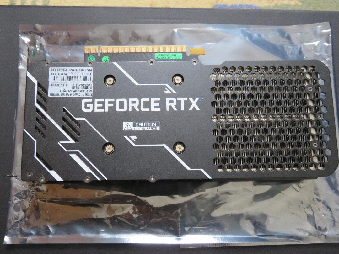RTX3060Ti 8GB 玄人志向 GALAKURO GAMING