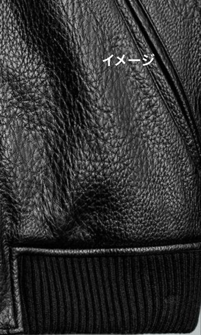 ZARA フェイクレザーパフジャケット