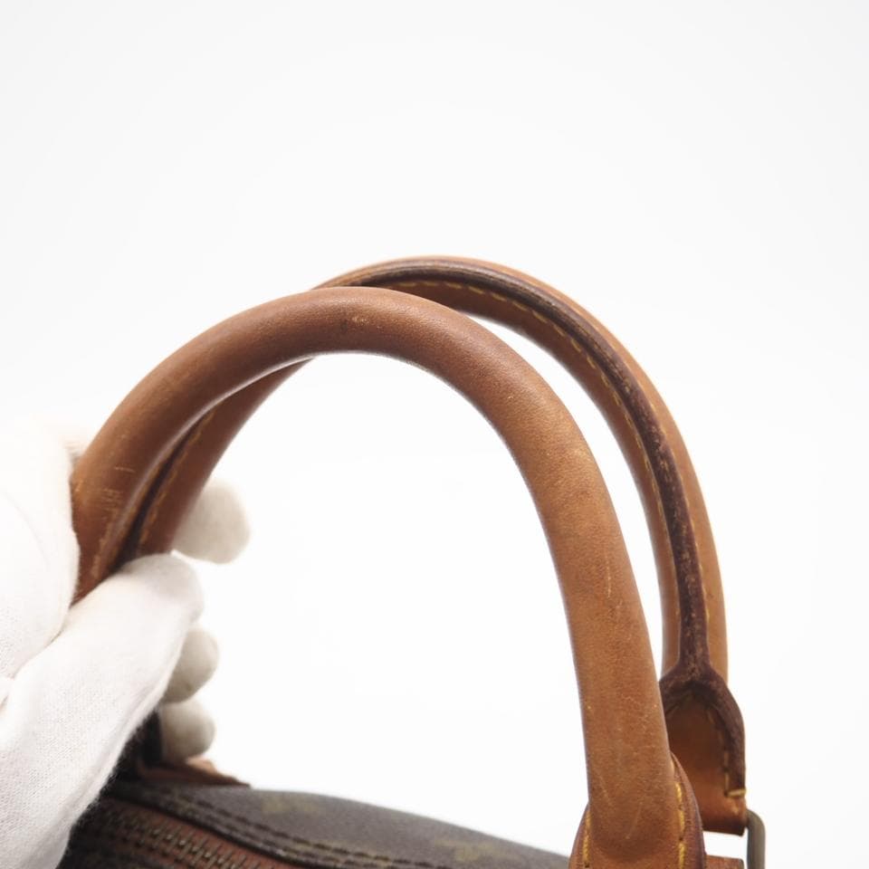 LOUIS VUITTON ハンドバッグ モノグラム スピーディ35 ブラウン
