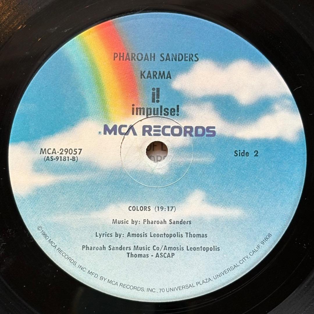 ◎中古LPレコード◎　ファラオ・サンダース / カーマ