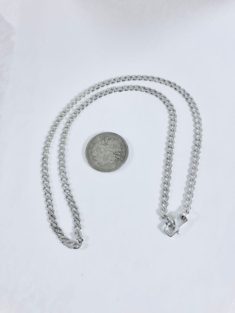 【超美品】GUCCI 喜平チェーン ネックレス 男女兼用　SV925 3.7ミリ