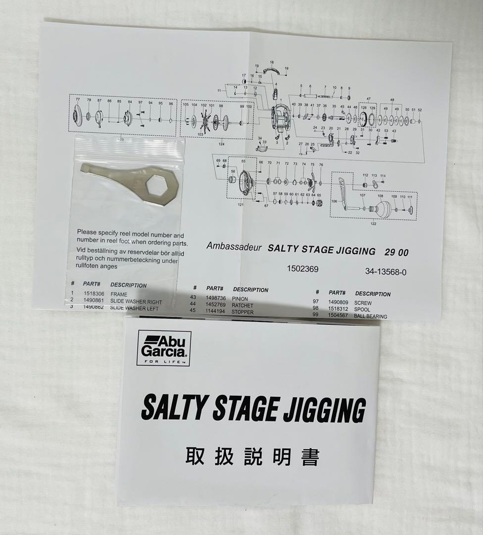 アブガルシア　ソルティーステージジギング