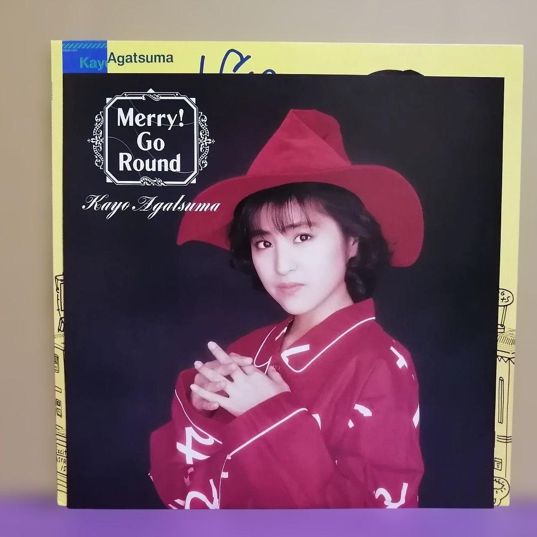 （ＬＰ）我妻佳代／Ｍｅｒｒｙ！　Ｇｏ　Ｒｏｕｎｄ　帯付／おニャン子クラブ