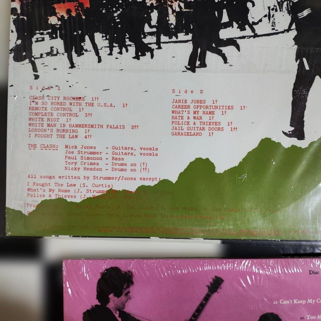 ザ・クラッシュ　x ray spex ジョニーサンダース　レコード