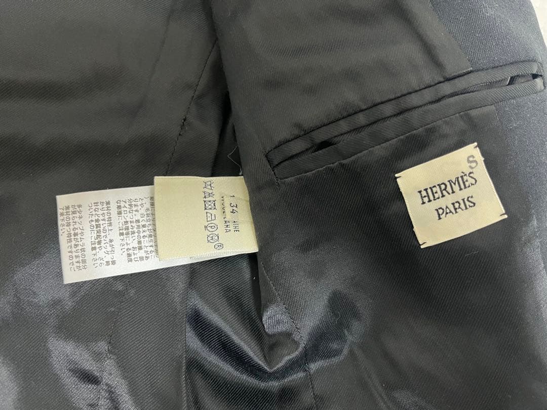 【HERMES】エルメス ジャケット サイズ 34 ブラック 美品