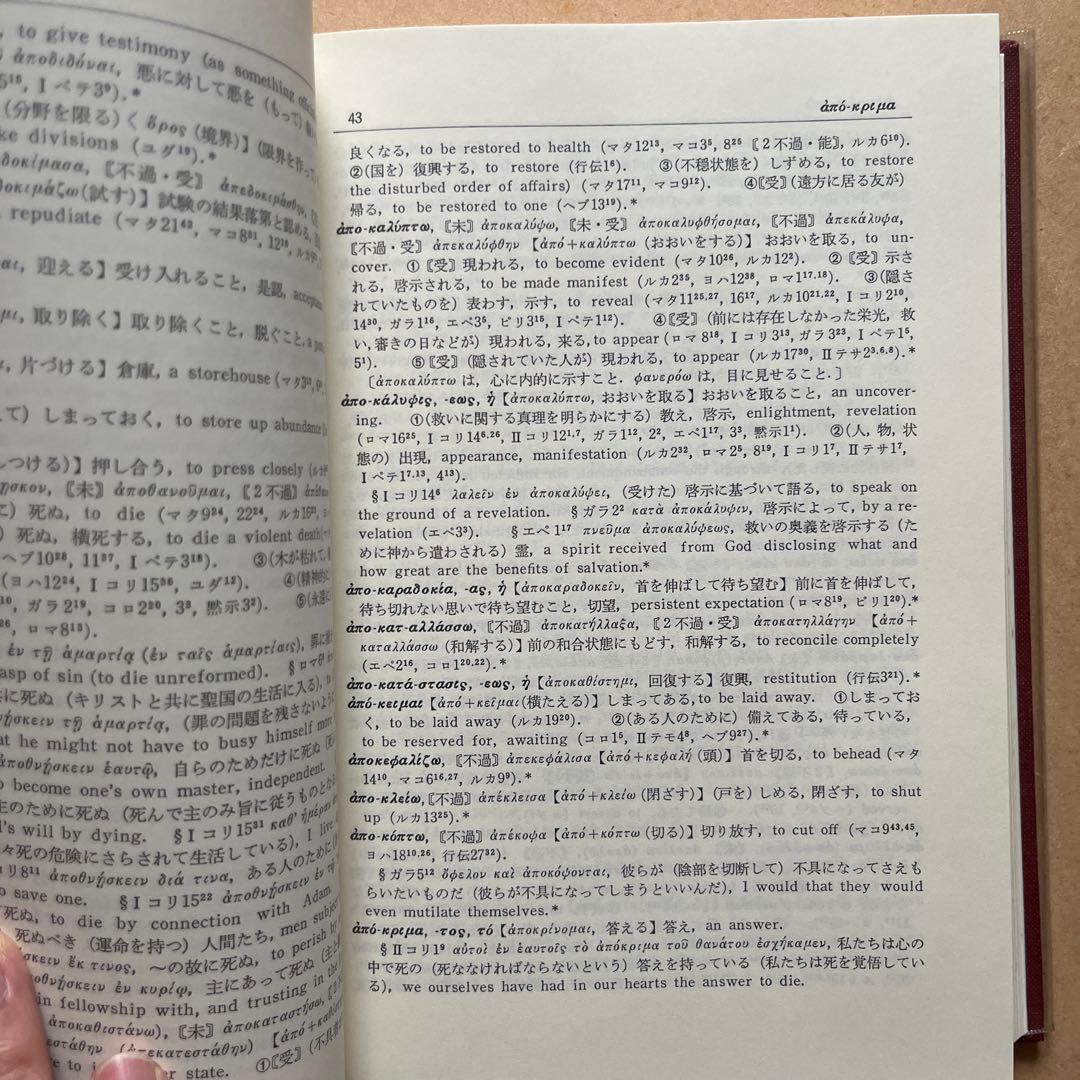 新約聖書ギリシア語辞典