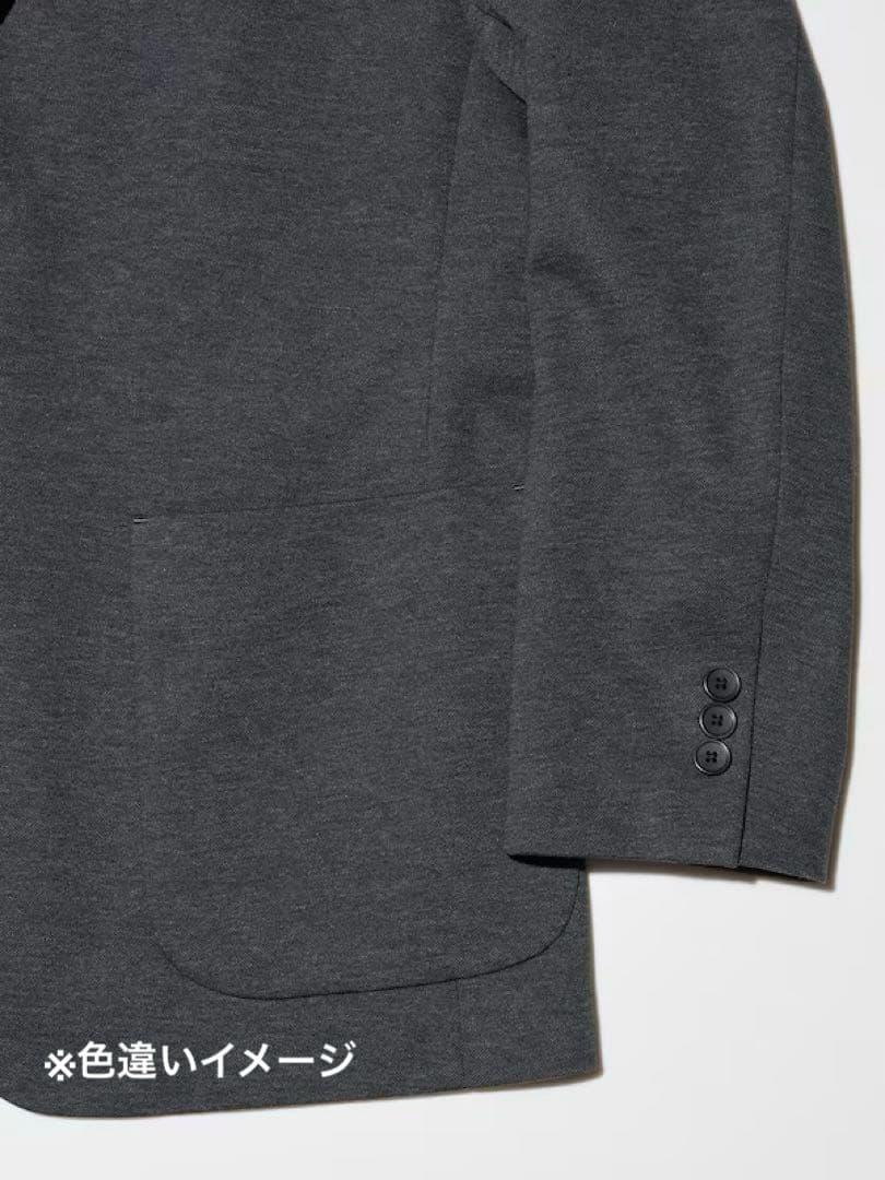【タグ付き新品】UNIQLO コンフォート2Bジャケット/袖丈着丈短め XL