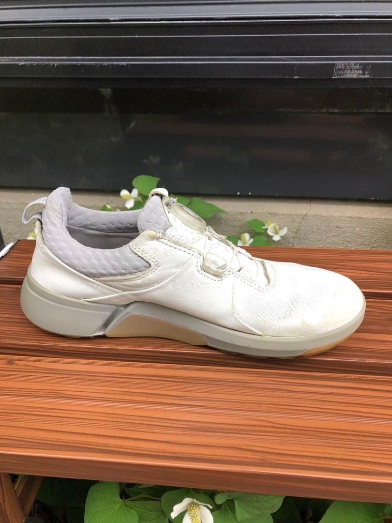 346番ecco ゴルフシューズ 37 23.5cmスパイクレスGORE-TEX