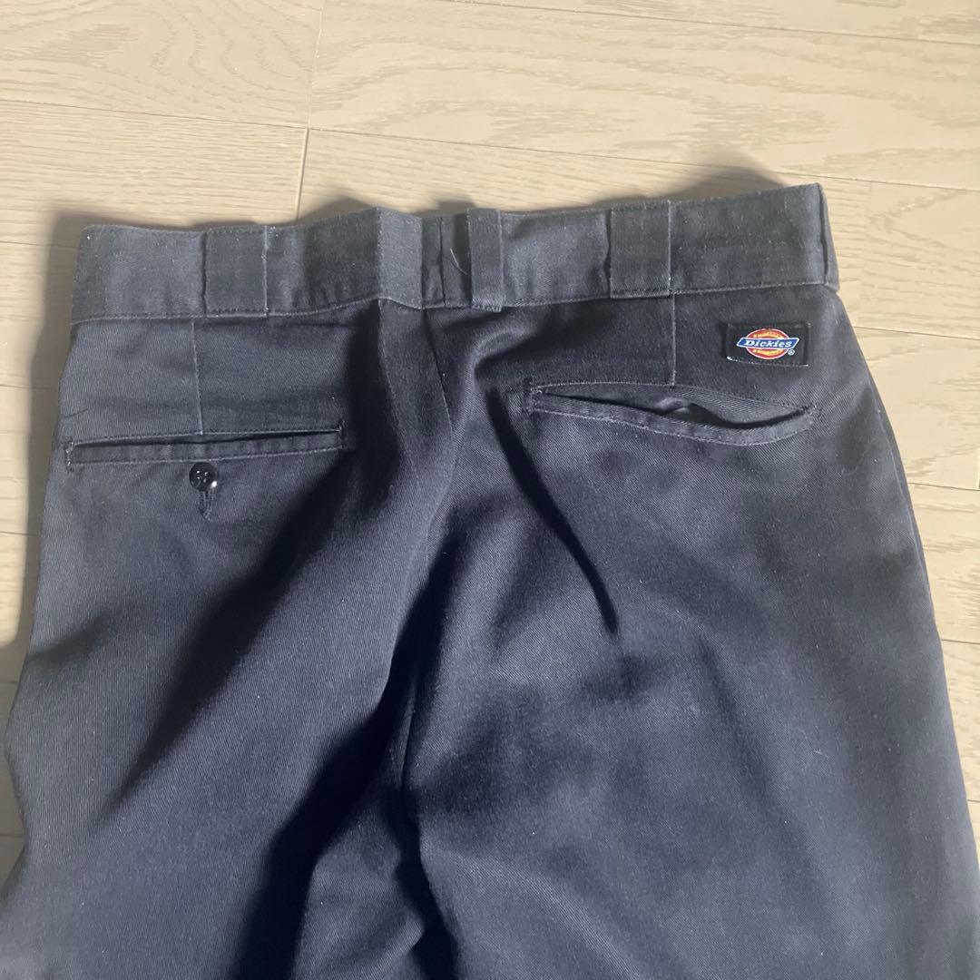 90s Dickies pants usa製 ブラック 圧着タグ 黒 ビンテージ