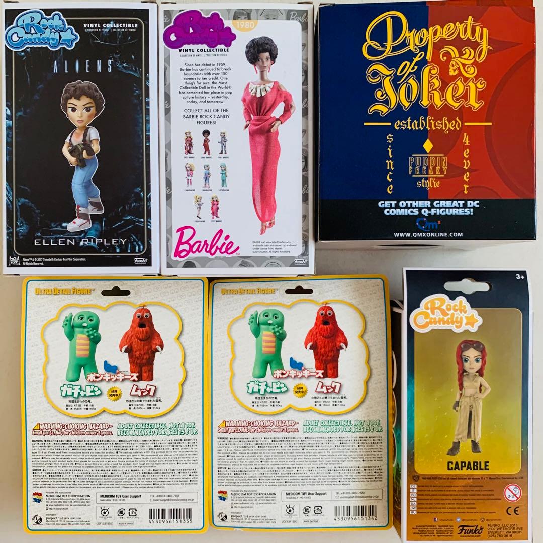 【未使用】FUNKO、メディコム・トイ 他 フィギュア6体セット