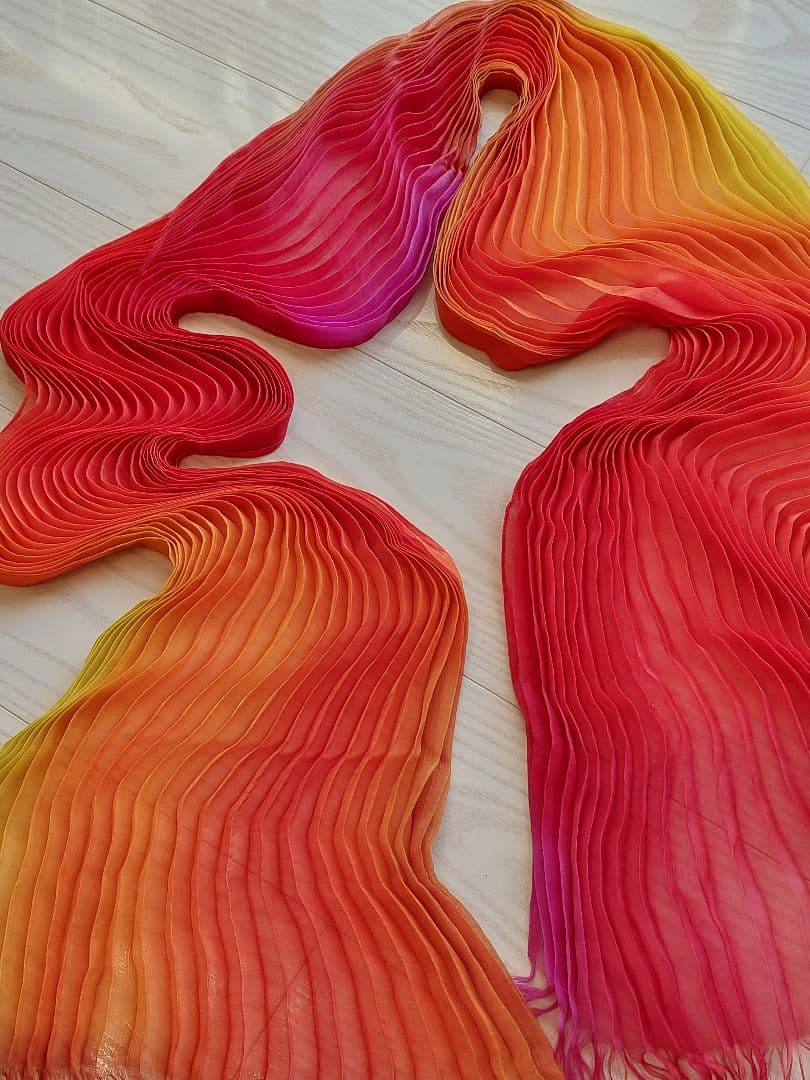 イッセイミヤケISSEY ▪︎MIYAKE FETE▪︎2m▪︎プリーツストール