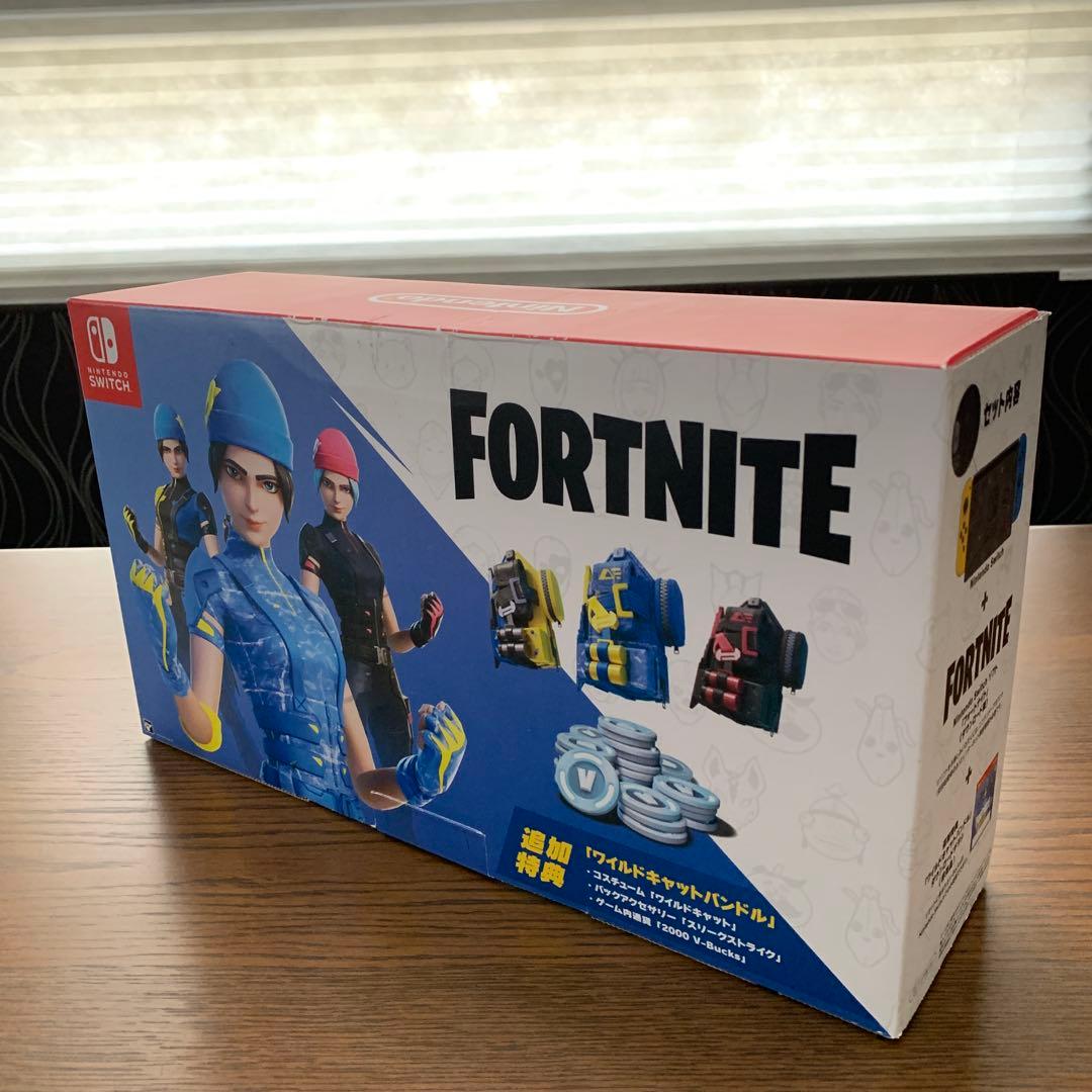Nintendo Switch フォートナイト ワイルドキャットバンドル 本体