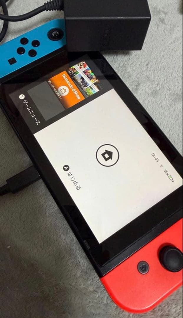 Nintendo Switch 赤/青 本体 元箱付き
