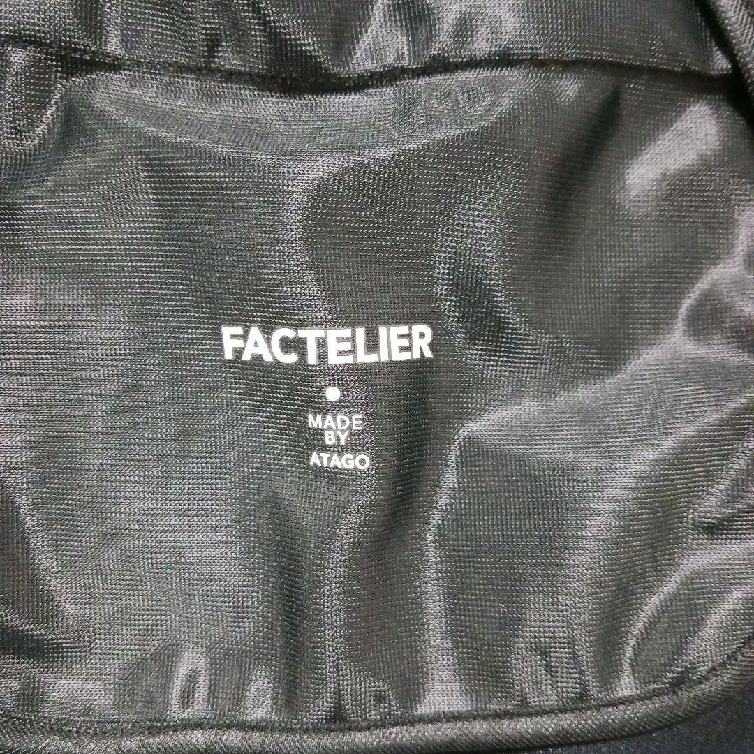 ファクトリエ　エアジャケット　ネイビー　S