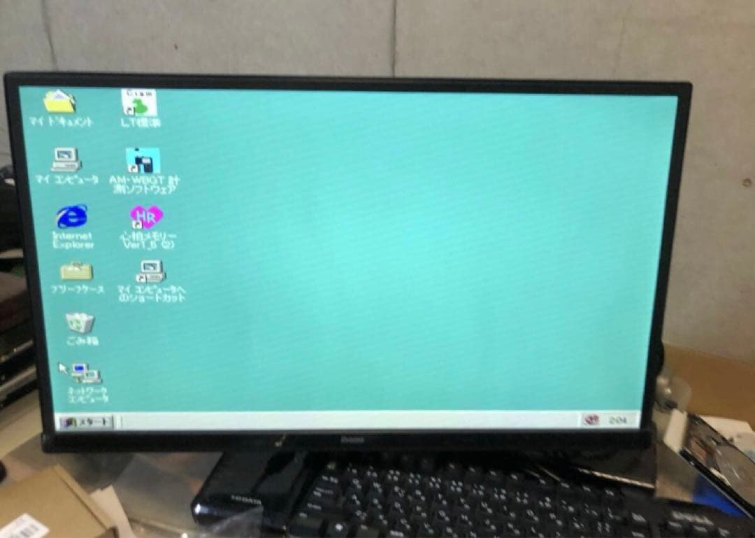SONY VAIO PCV-R60 動作確認済 Windows98 デスクトップ