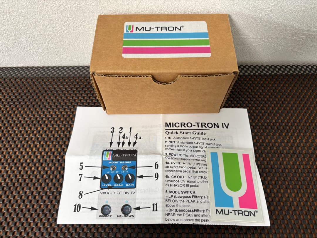 MU-TRON Micro Mu-Tron Ⅳ ギター ベース エフェクター