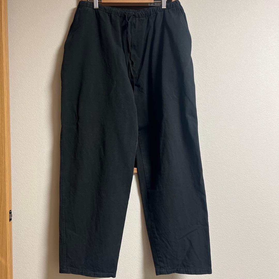 個*人様 COMOLI 23AW 製品染めセットアップ　黒　サイズ2
