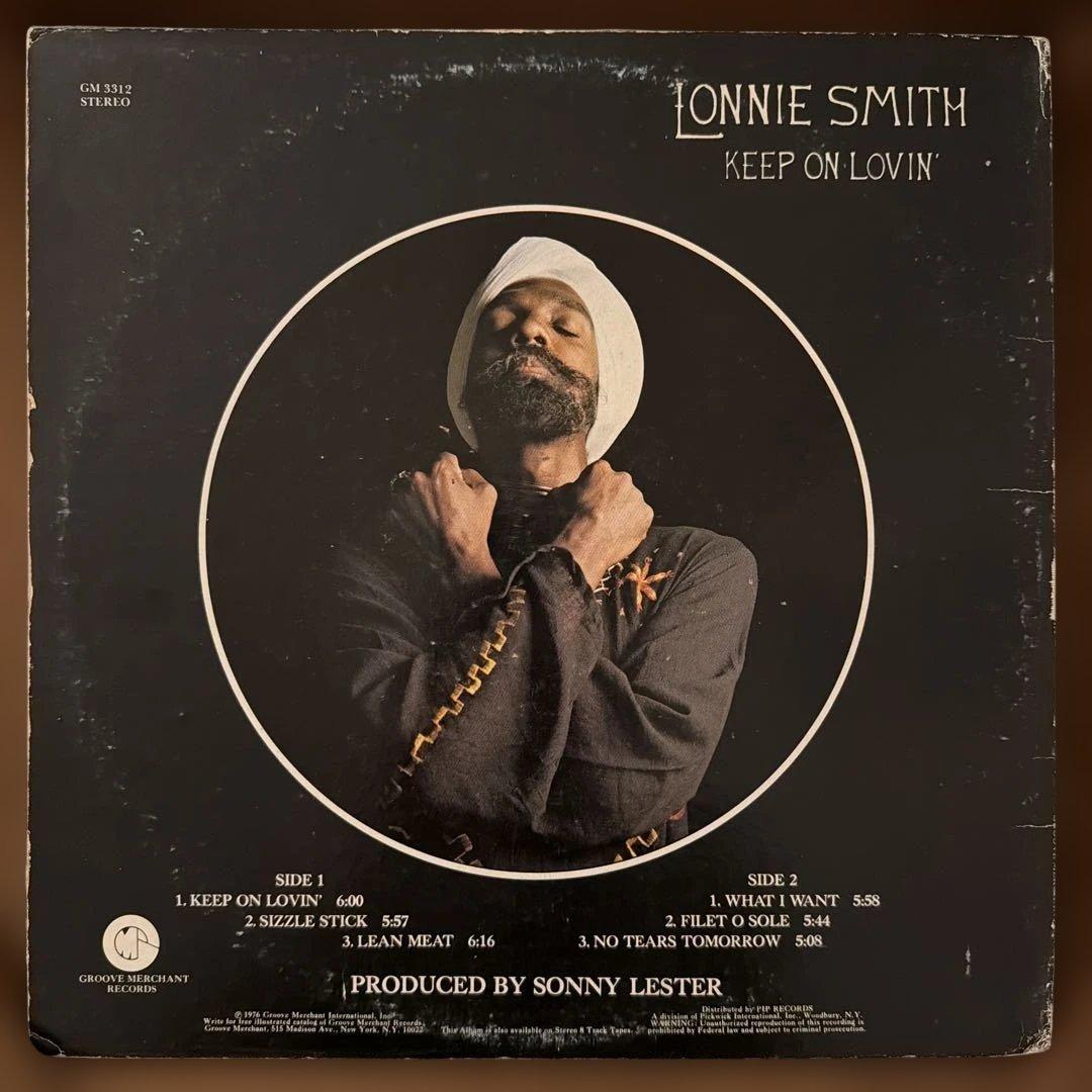 洋楽 Lonnie Smith Keep On Lovin LP GM3312