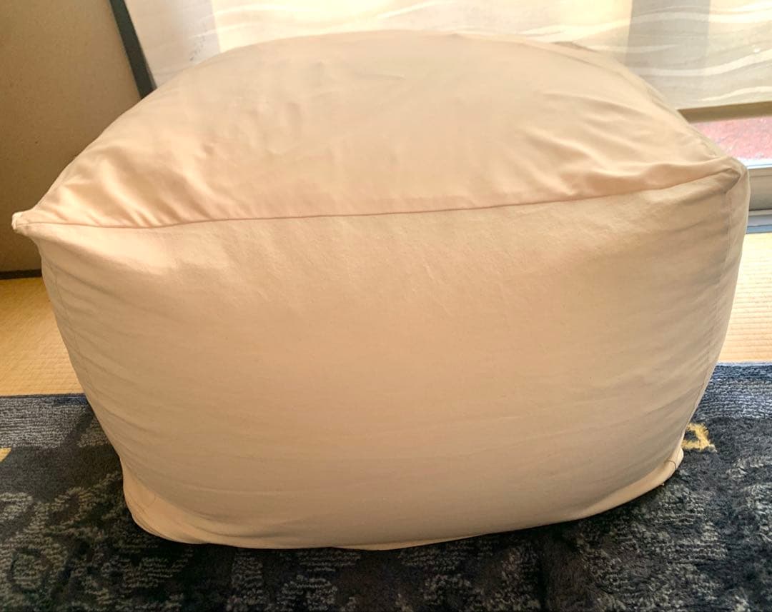 体にフィットするソファ　無印良品　生成　引き取り相談可能