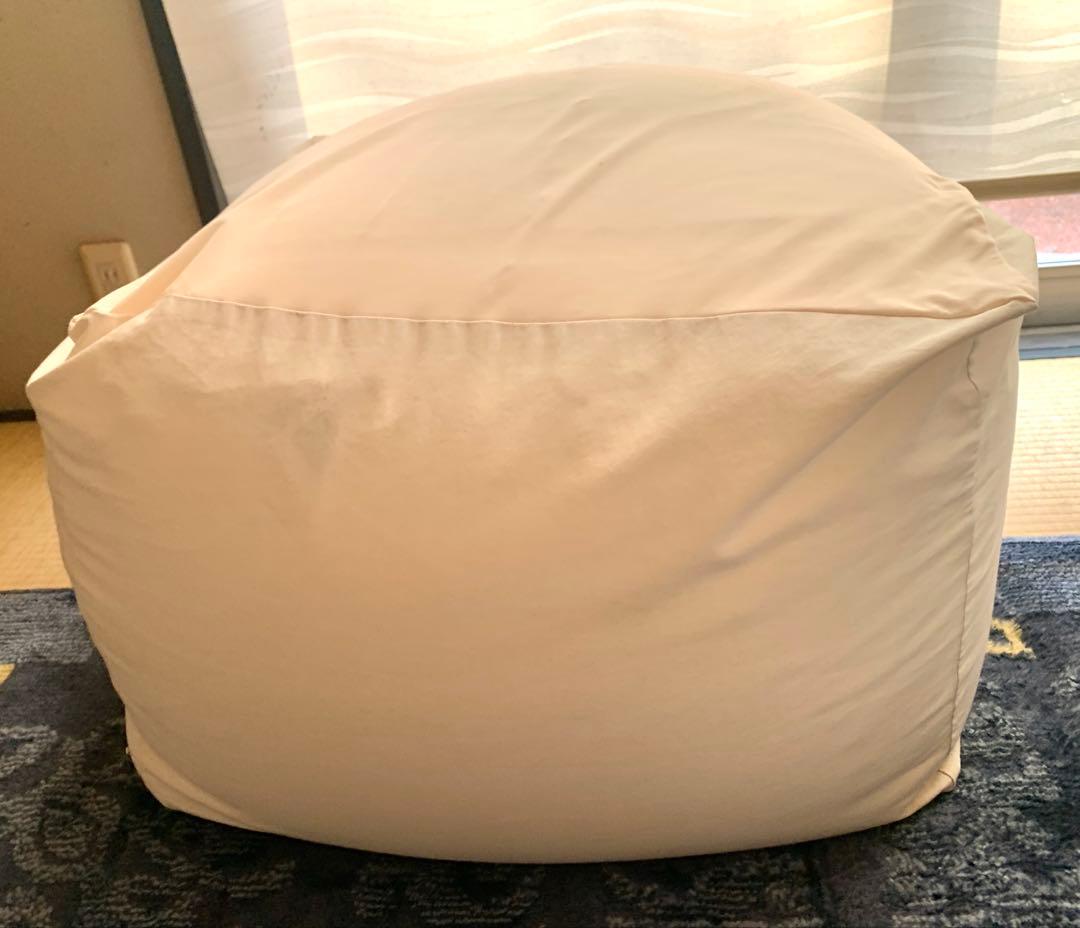 体にフィットするソファ　無印良品　生成　引き取り相談可能