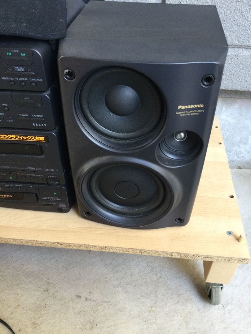 Panasonic SC-CH310G ステレオCDカセットコンポ