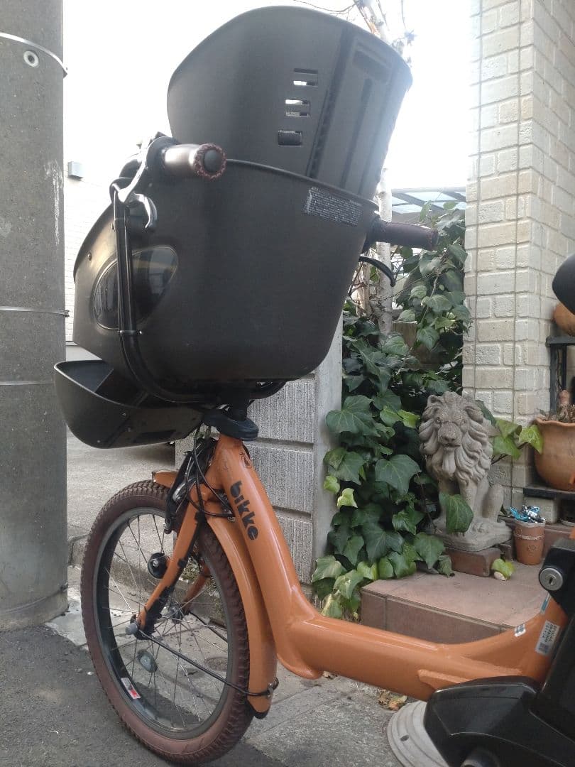 商談中★直接引渡可【ビッケBikkeポーラー】電動アシスト自転車★３人乗子供乗