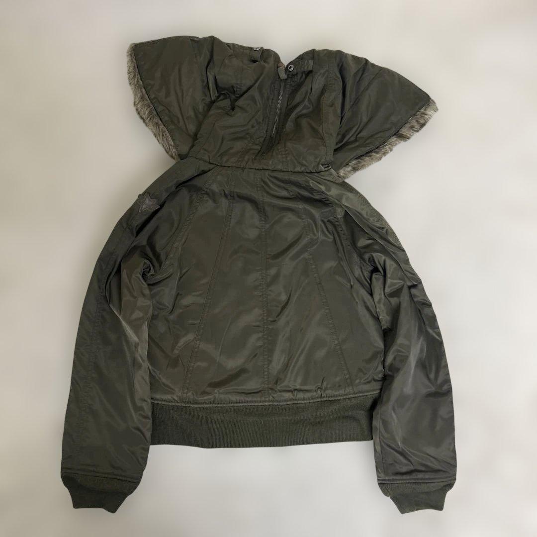 ジャケット・アウター DIESEL 00s archive n2b fur jacket XS