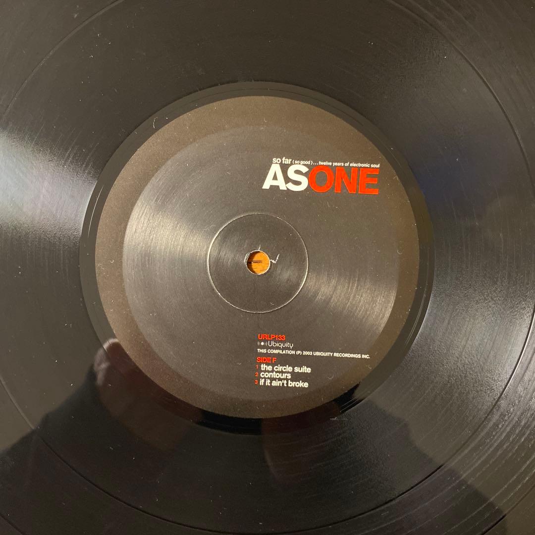 【入手困難】AS ONE / SO FAR (SO GOOD)　3枚組LP