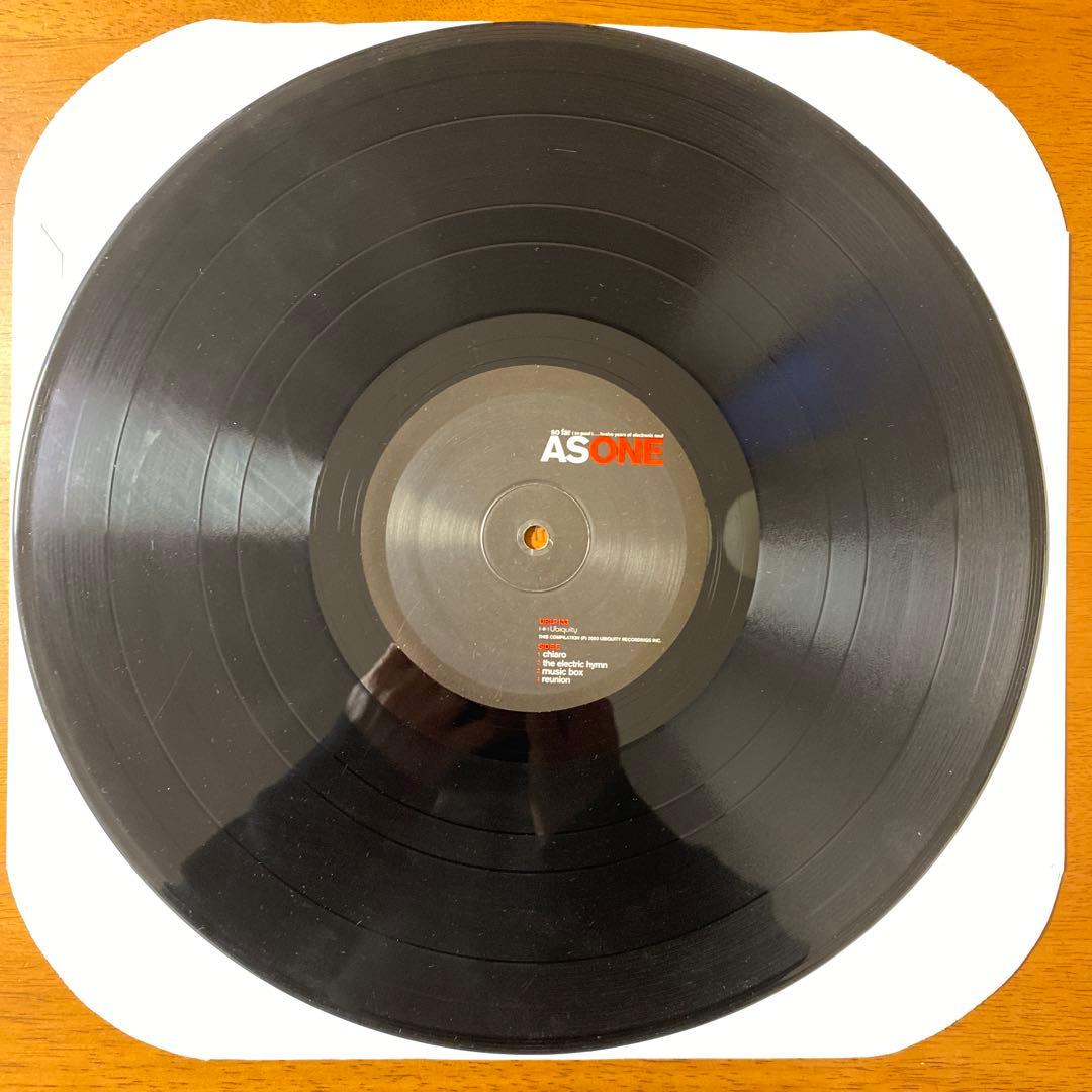 【入手困難】AS ONE / SO FAR (SO GOOD)　3枚組LP