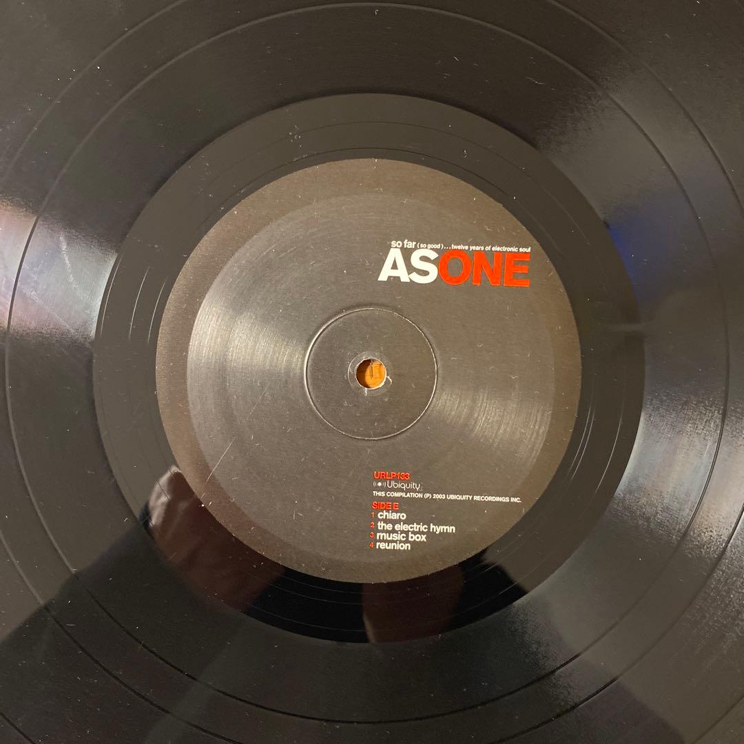 【入手困難】AS ONE / SO FAR (SO GOOD)　3枚組LP