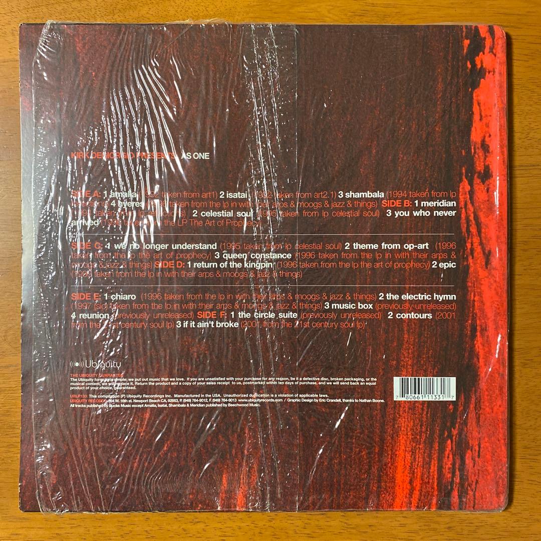【入手困難】AS ONE / SO FAR (SO GOOD)　3枚組LP