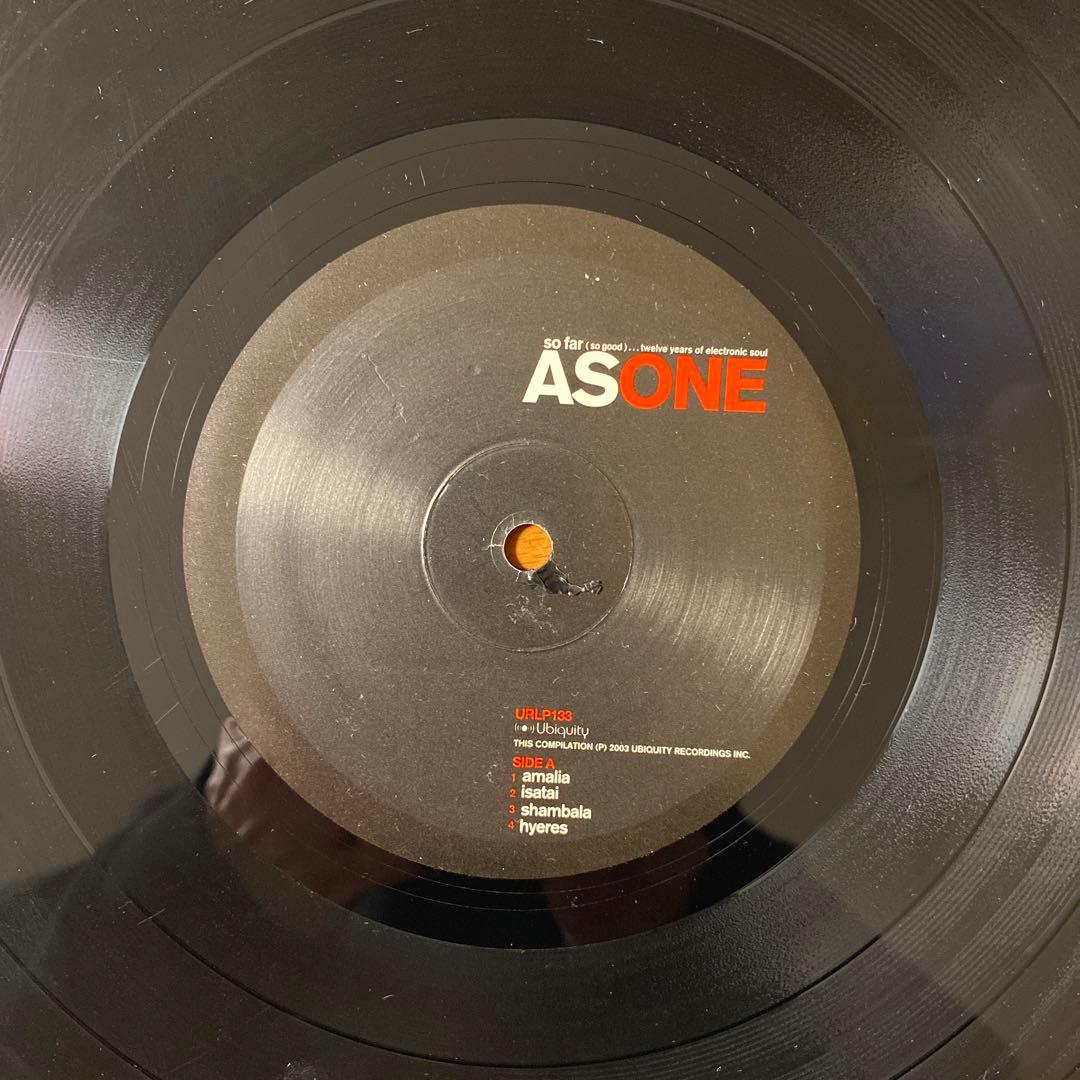 【入手困難】AS ONE / SO FAR (SO GOOD)　3枚組LP
