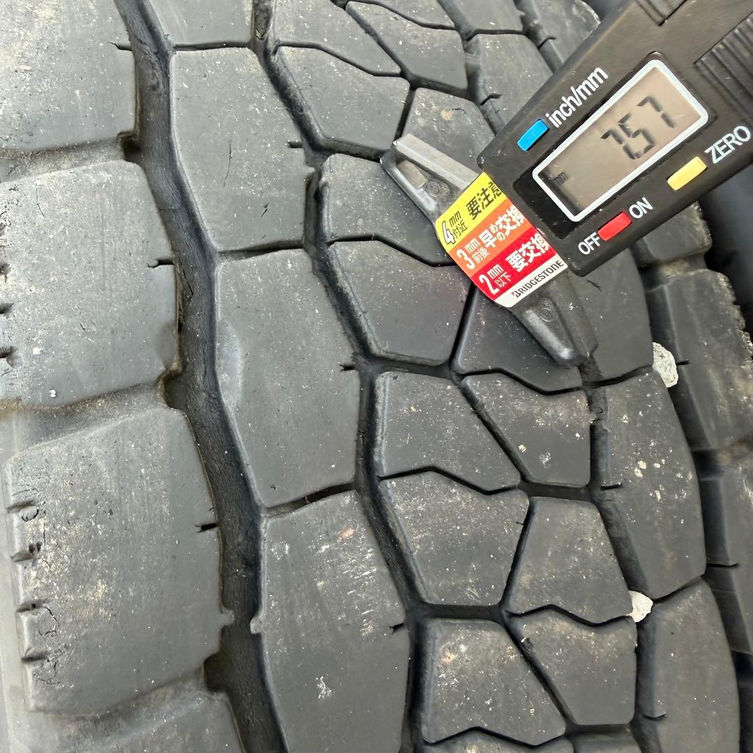 【6本セット送料込み】225/80R17.5 ブリヂストン　M800
