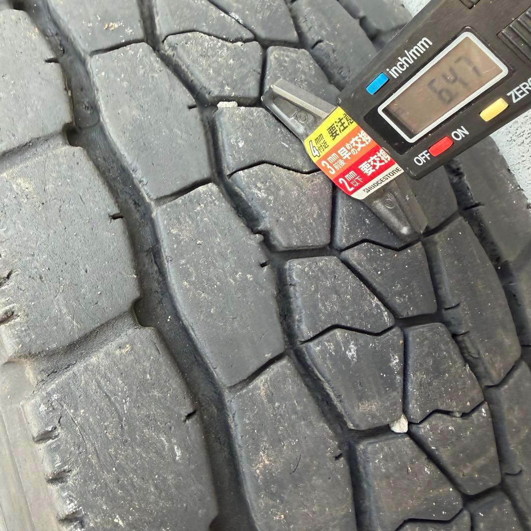 【6本セット送料込み】225/80R17.5 ブリヂストン　M800