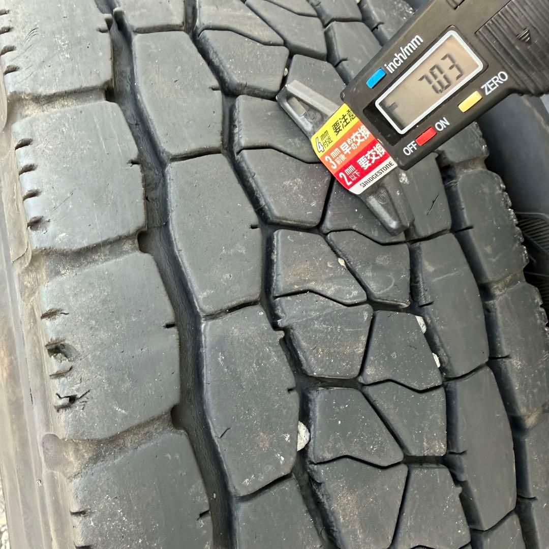 【6本セット送料込み】225/80R17.5 ブリヂストン　M800