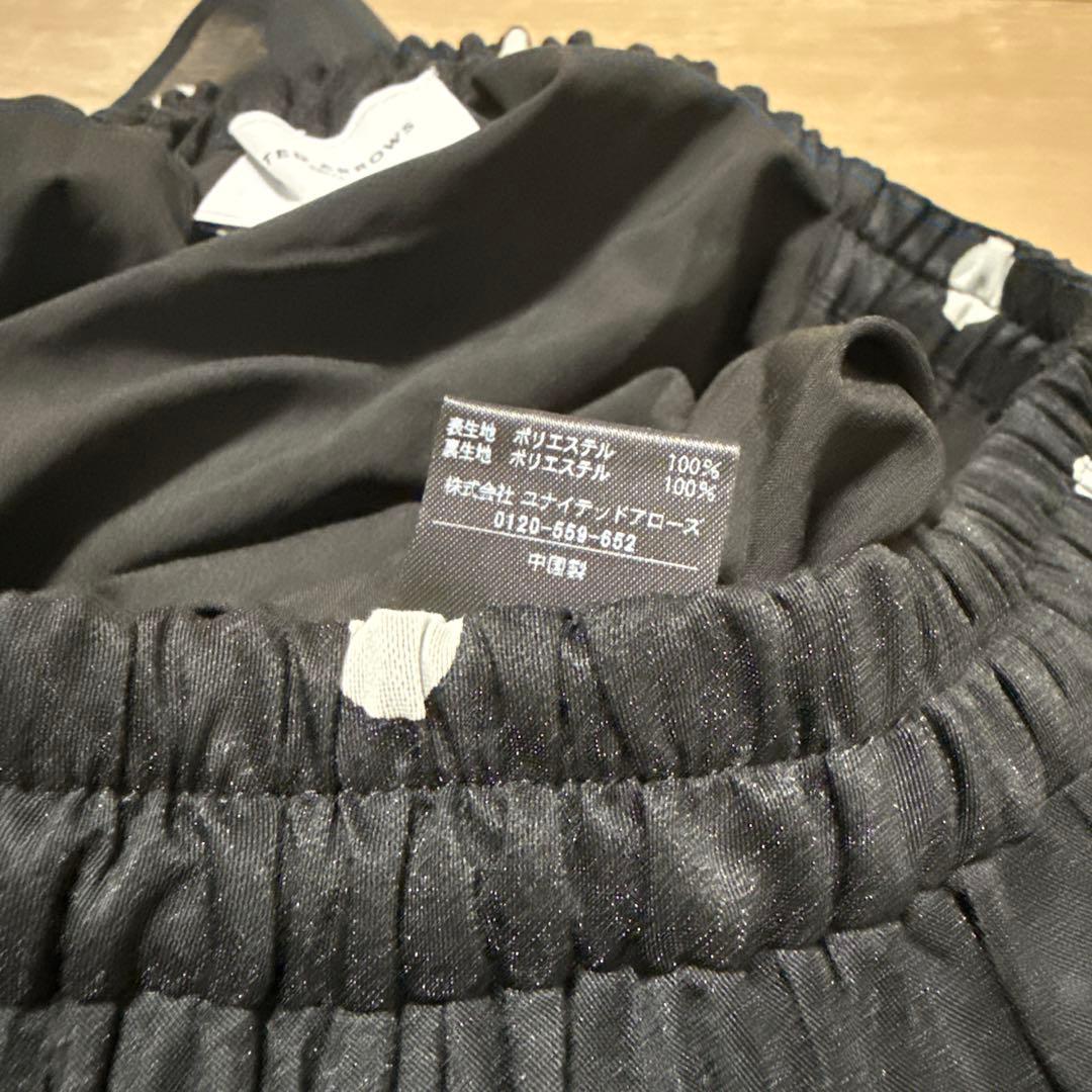 UNITED ARROWS ✩オーガンジープリントドットスカート