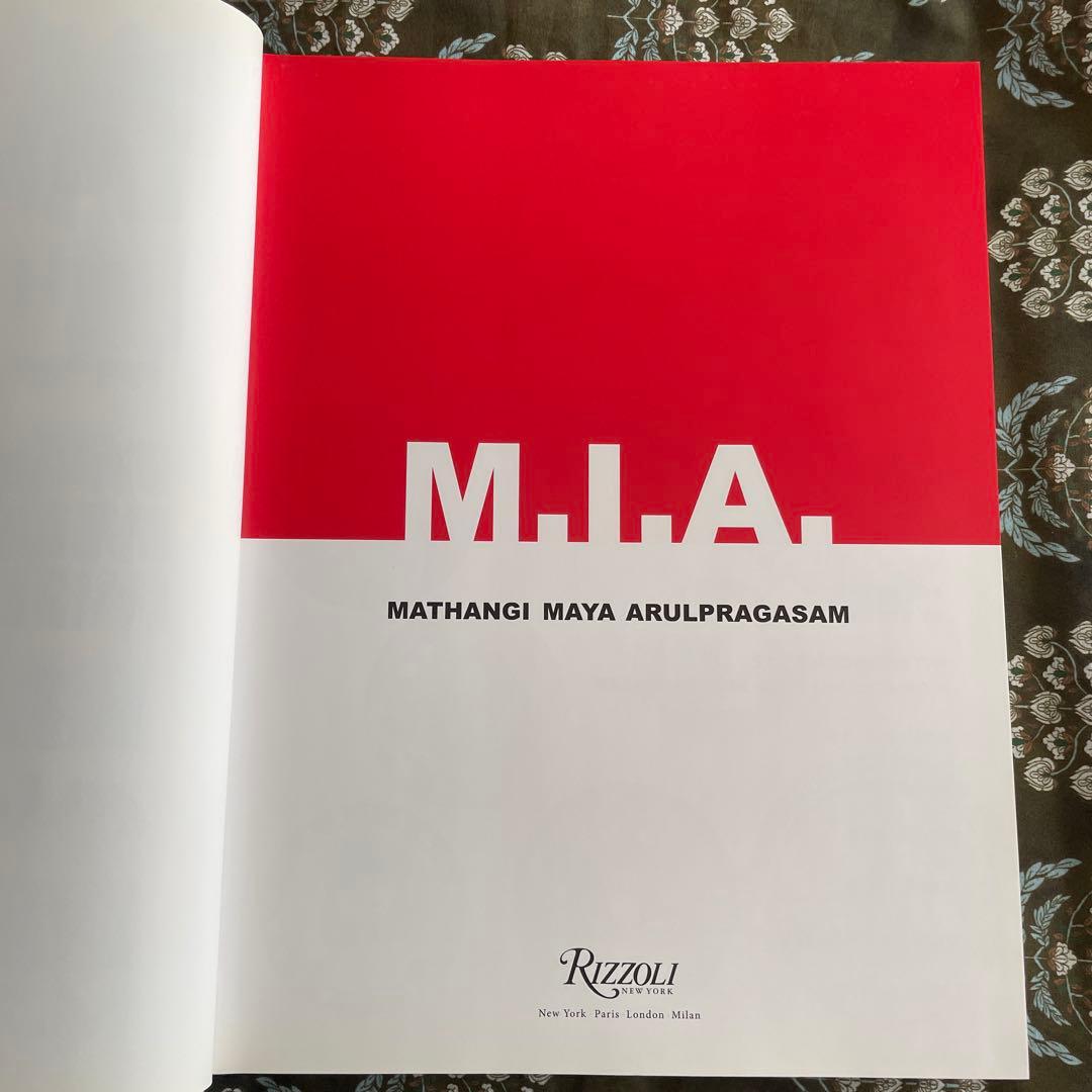 希少本 M.I.A. アートブック『M.I.A.』 洋書