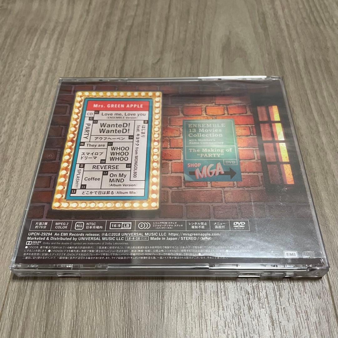 ミセス ENSEMBLE 初回限定盤