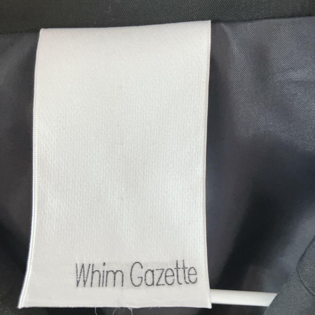 完売！美品Whim Gazette ダブルストレッチジャケット 黒　2023年