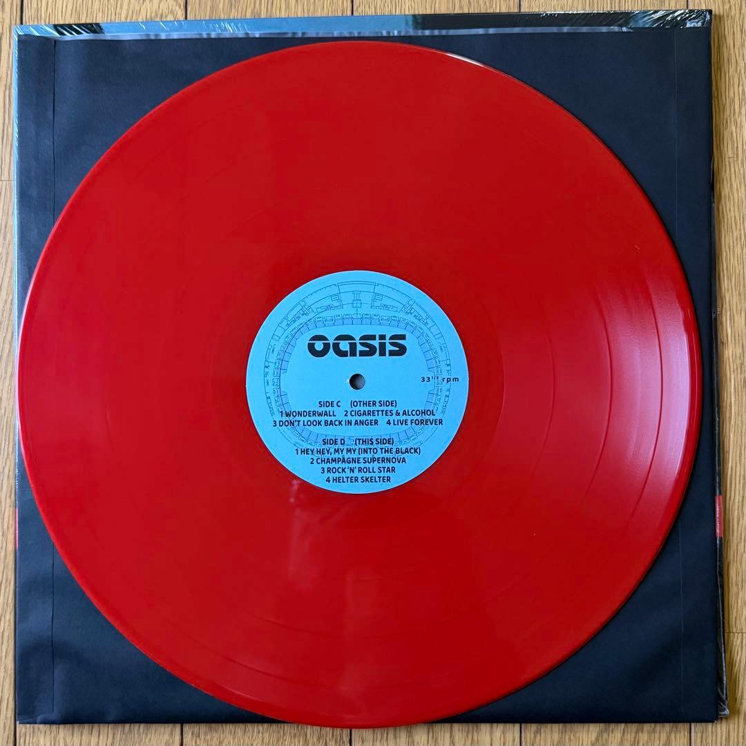 Oasis Familiar to Millions 2LP レコード　オアシス