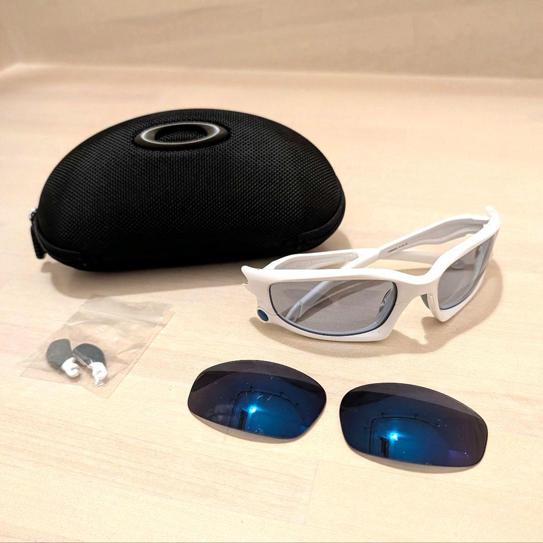 OAKLEY SPLITJACKET サングラス スプリットジャケット 白