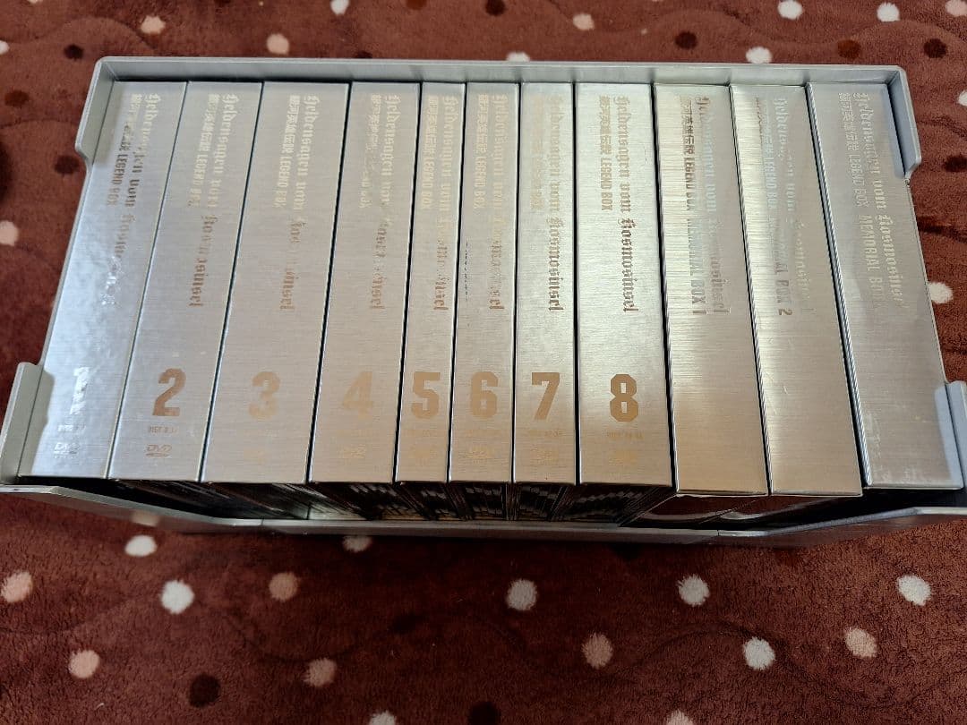 (美品 希少 外箱有) 銀河英雄伝説20周年DVDレジェンドBOX