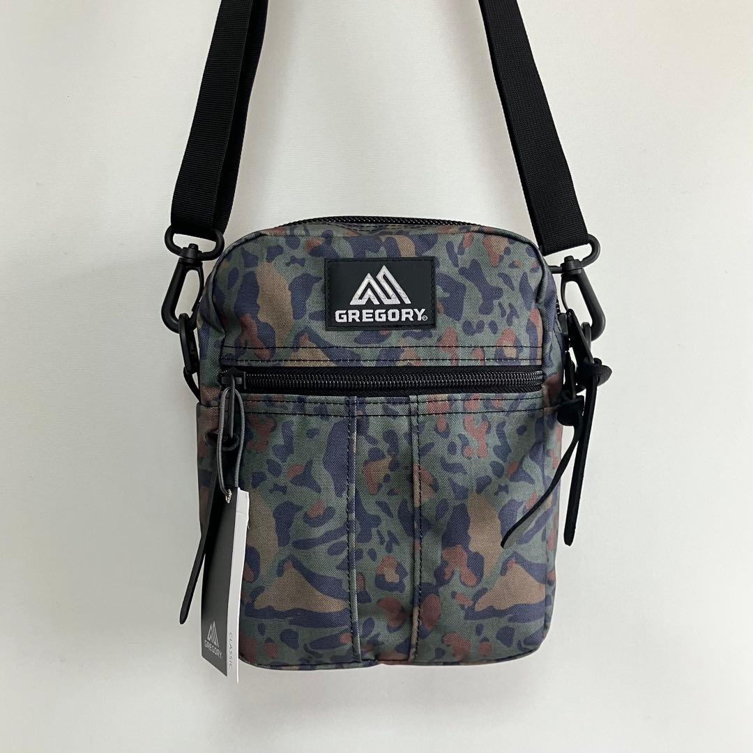 新品 GREGORY クイックポケット L ミリタリーレオパード / グリーン