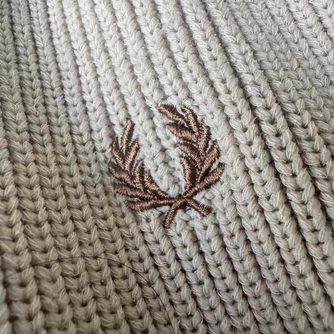 FRED PERRY × Ray BEAMS 別注 カーディガン Oatmeal