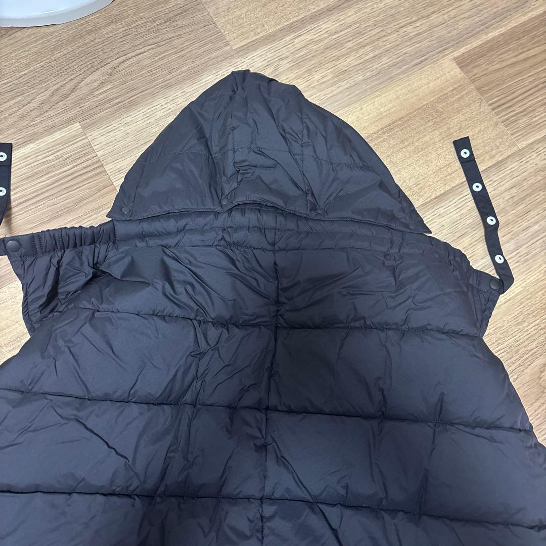 【美品・期間限定価格】ノースフェイス　ベビーシェルブランケット　黒